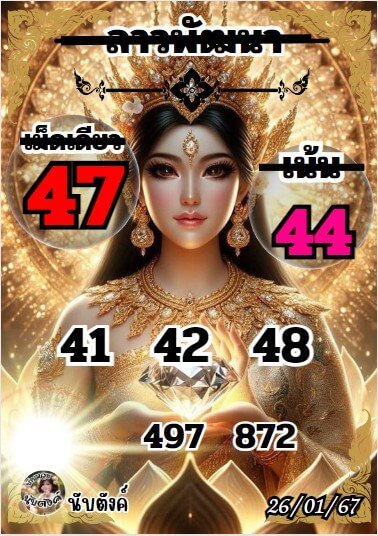 หวยลาว 26-1-67 ชุด5