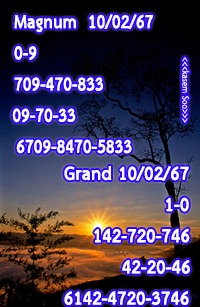 หวยมาเลย์ 10-2-67 ชุด 8