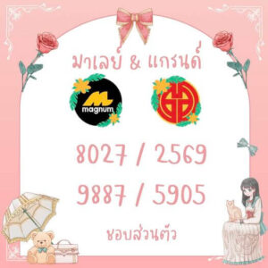 แนวทางหวยมาเลย์ 29/5/67 ชุดที่ 6