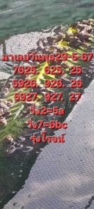 แนวทางหวยมาเลย์ 29/5/67 ชุดที่ 9