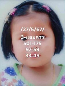 แนวทางหวยฮานอย 27/5/67 ชุดที่ 2