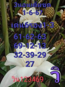 แนวทางหวยฮานอย 1/6/67 ชุดที่ 7