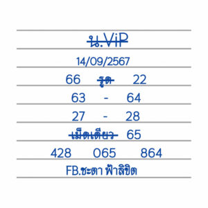 แนวทางหวยฮานอย 14/9/67 ชุดที่ 3