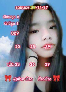 แนวทางหวยฮานอย 30/11/67 ชุดที่ 7