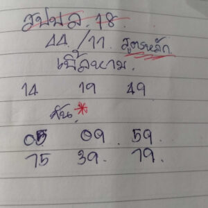 แนวทางหวยลาว 18/12/67 ชุดที่ 5