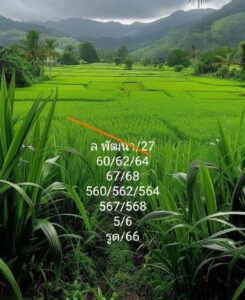 แนวทางหวยลาว 27/12/67 ชุดที่ 2