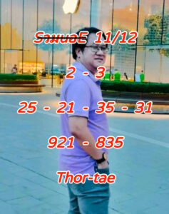 แนวทางหวยฮานอย 11/12/67 ชุดที่ 4
