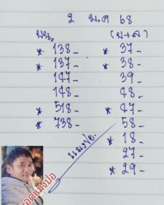 หวยแมงปอ 2/1/68