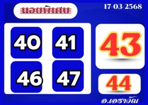 แนวทางหวยฮานอย 17/3/68-4