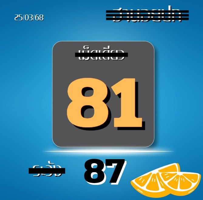 หวยฮานอย 25-3-68-1