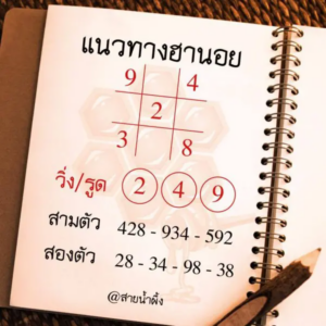 แนวทางหวยฮานอย 13/3/68-10
