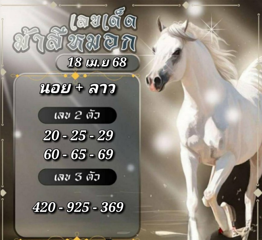 หวยลาว-18-4-68-2