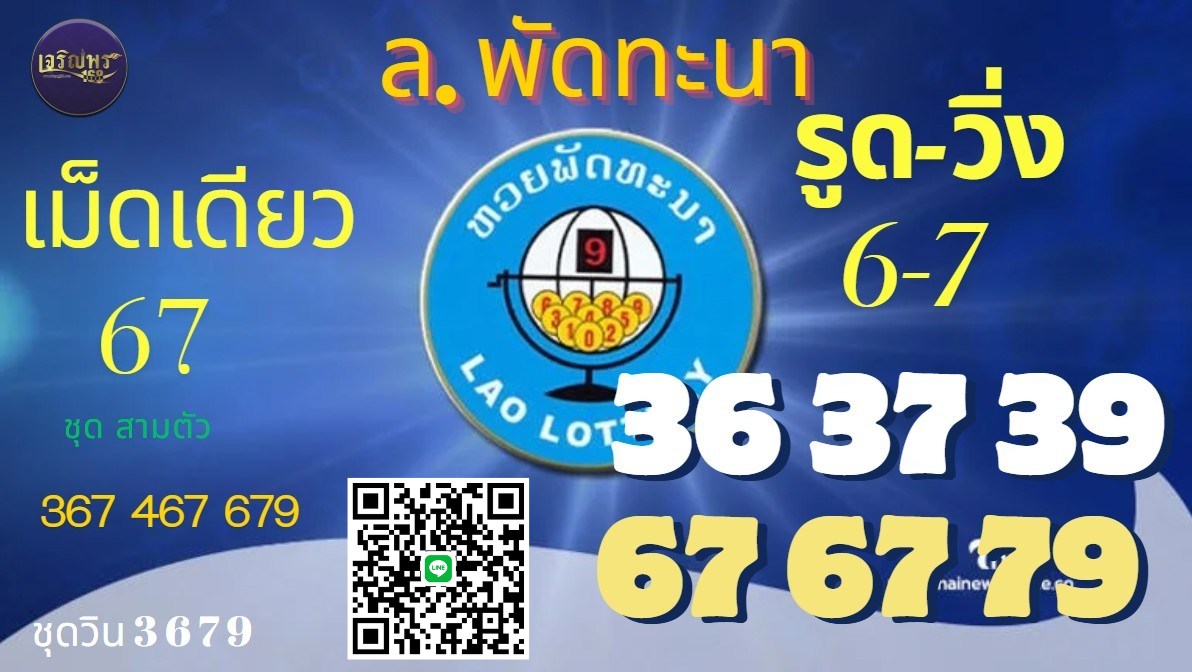 หวยลาว 9-4-68-3