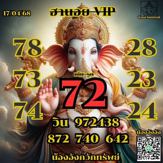 แนวทางหวยฮานอย 17/4/68-2