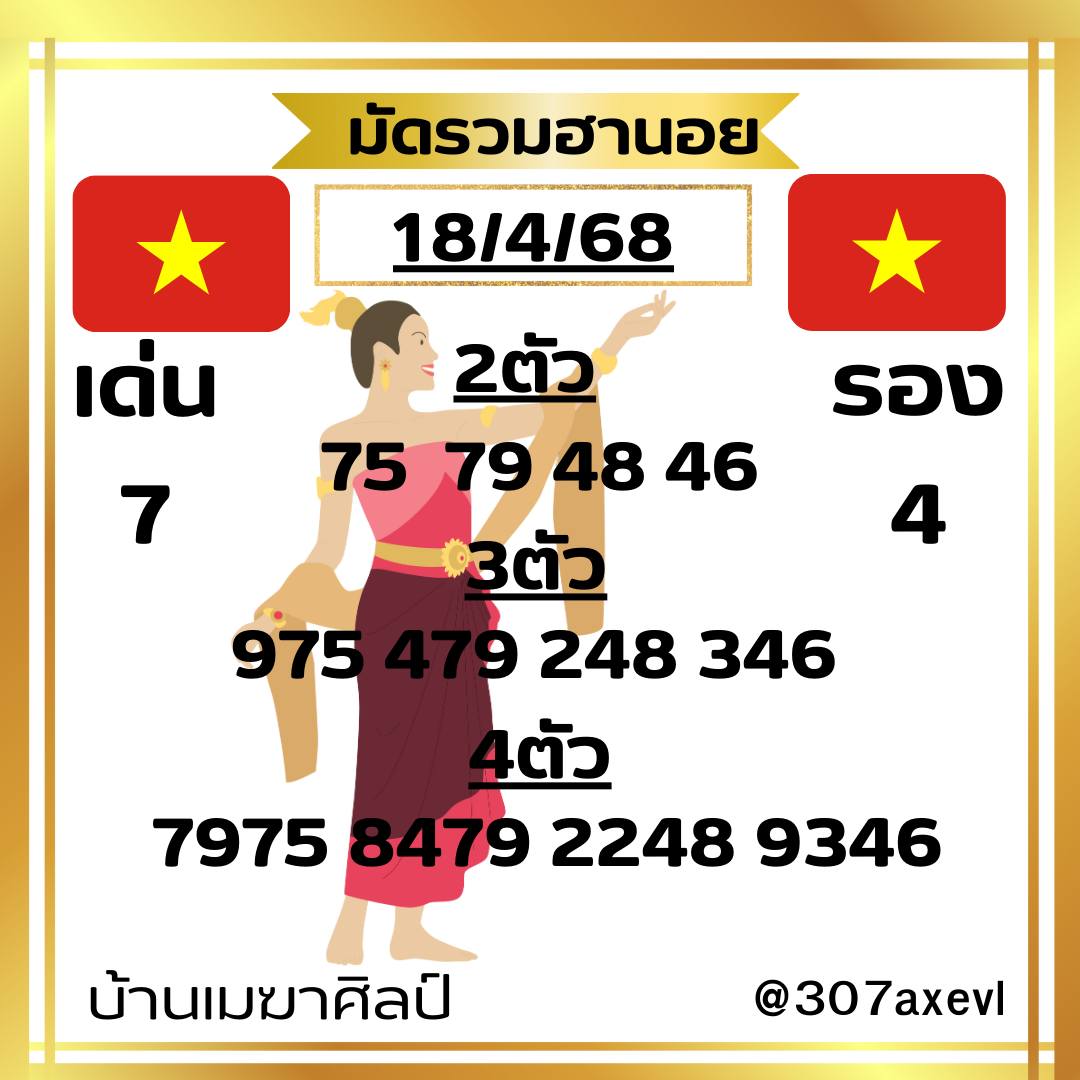 แนวทางหวยฮานอย 18/4/68-3
