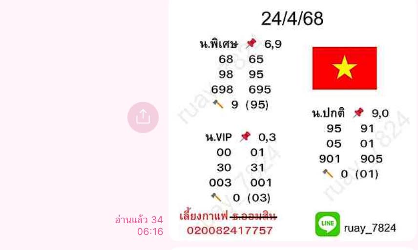 แนวทางหวยฮานอย 24/4/68-5