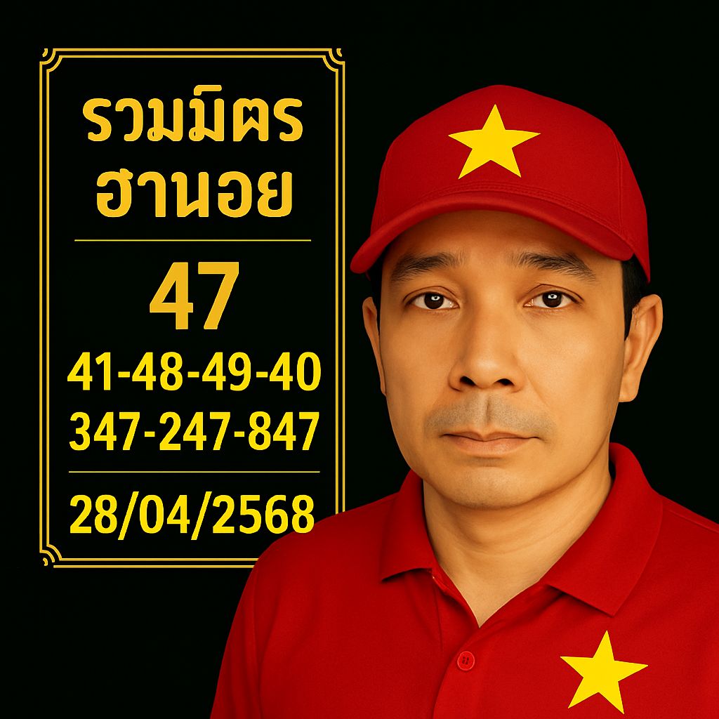 แนวทางหวยฮานอย 28/4/68-4