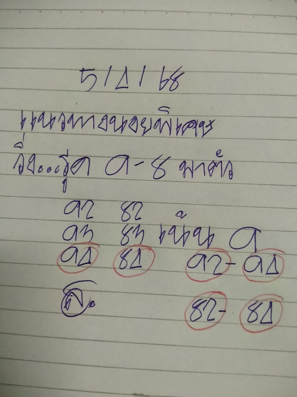 แนวทางหวยฮานอย 5/4/68-2
