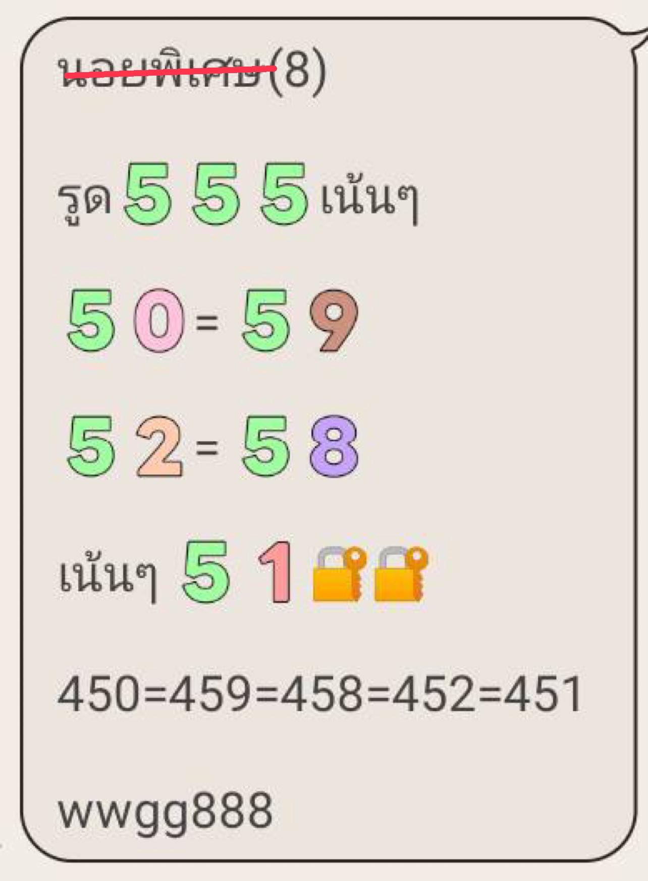 แนวทางหวยฮานอย 8/4/68